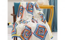 Wonky Square Afghan