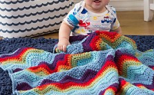 Zigzag Baby Blanket – Crochet