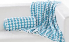 Clean & Crisp Throw and Pillow