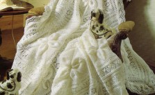 Heirloom Shawl and Cot Blanket
