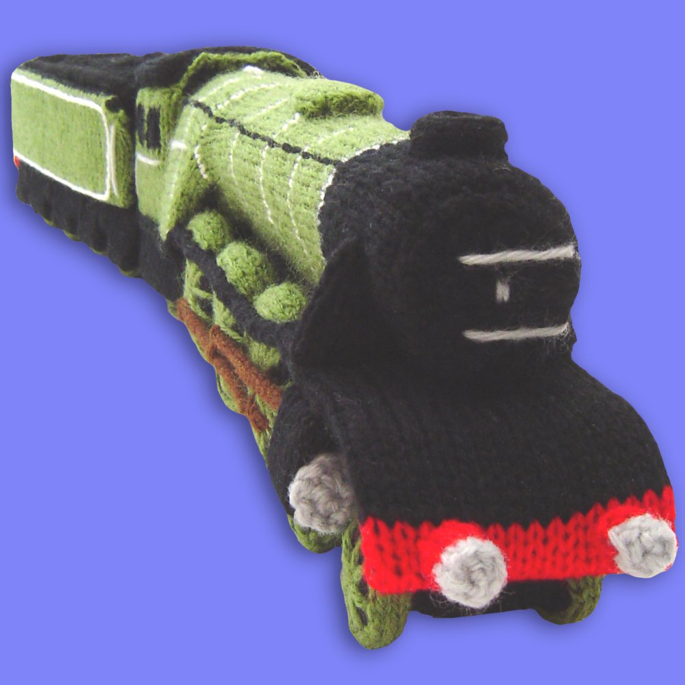 Knitted Steam Train - Free Knitting Pattern