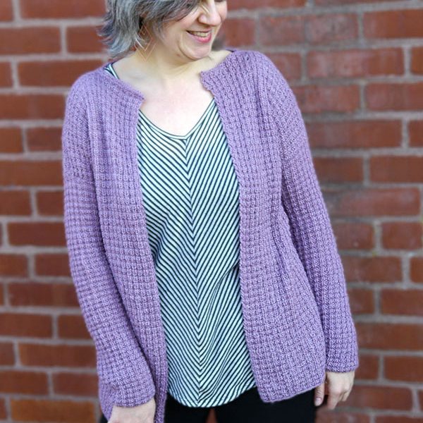 AMETRINE – Free Women’s Cardigan Knitting Pattern