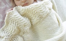 Baby Bliss Free Baby Blanket Pattern