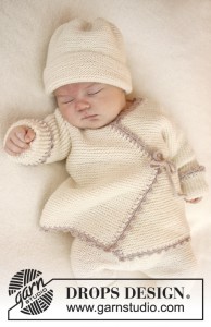 Bedtime Stories Wrap Garter Stitch Cardigan Pattern