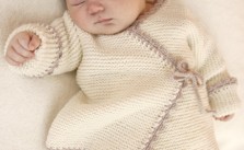 Bedtime Stories Wrap Garter Stitch Cardigan Pattern
