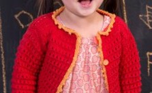 Child’s Eyelet Sweater Knitting Pattern