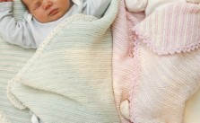 Dream State – Free Garter Stitch Baby Blanket Pattern