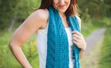 Duo Columns Reversible Scarf