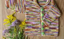 Easy Baby Cardi – Free Knitting Pattern