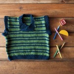 Happy Sheep Vest - Free Toddler Knitting Pattern