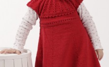 Little Hedda – Free Knitting Pattern for Girl’s Dress