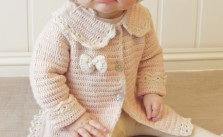 Little Lady Rose – Baby Crochet Jacket Pattern Free