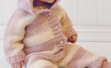 Playdate Garter Stitch Suit Pattern for Baby