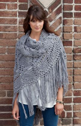 Sidewalk Shawl Crochet Pattern