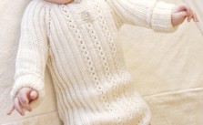 Simply Sweet Baby Onesie Knitting Pattern