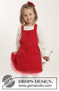 Sweet Alice – Knitted Dress Pattern 1 month – 6 Years