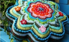 Crochet Star Shaped Pillow Pattern