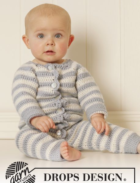 Baby Blues – Free Crochet Baby Suit/Onesie