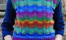 Lady’s sock yarn tank top