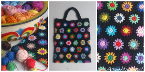 Flowers in Black - Free Crochet Pattern