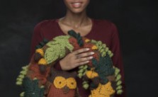 Halloween Wreath – Free Knitting Pattern