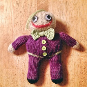 Knit Joker Doll – A Free Pattern
