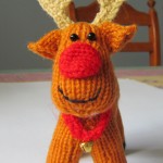 Rex The Reindeer Free Christmas Knitting Pattern