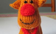 Rex The Reindeer Free Christmas Knitting Pattern