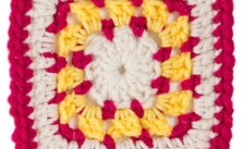 Square A for Bright Eyes Baby Blanket
