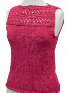 Summer Top – Free Knitting Pattern