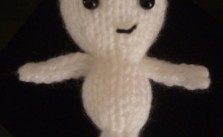Boo! Free Ghost Knitting Pattern