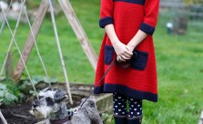 Lake Girls Dress Free Knitting Pattern
