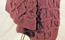 Box and Lattice Afghan Free Knitting Pattern