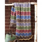 Cable Wave Blanket Free Knitting Pattern