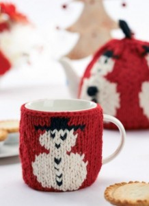 Christmas Cosy Set for Teapot and Teacup