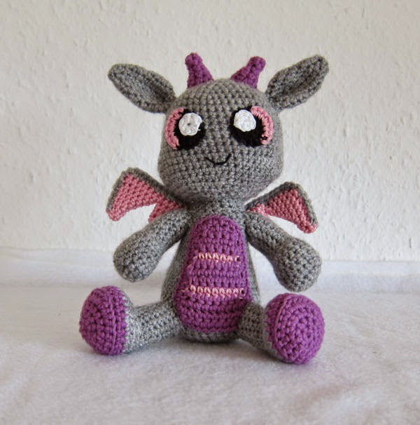 Free free crochet dragon amigurumi pattern Patterns ...