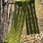 Jubilee Cabled and Lace Scarf - Free knitting Pattern
