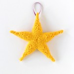 Knit Star Ornament - Free Knitting Pattern