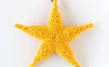 Knit Star Ornament – Free Knitting Pattern
