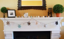 Luxury Holiday Star Garland Free Knitting Pattern