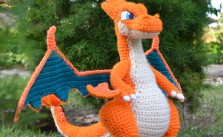 Mega Charizard Y – Free Dragon Amigurumi Pattern