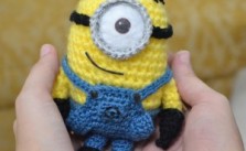 Free Minion Stuart Amigurumi Pattern