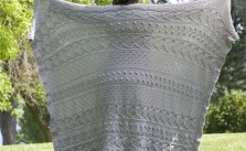 Pacific Elegance Afghan with Cables