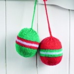 Simple Christmas bauble pattern