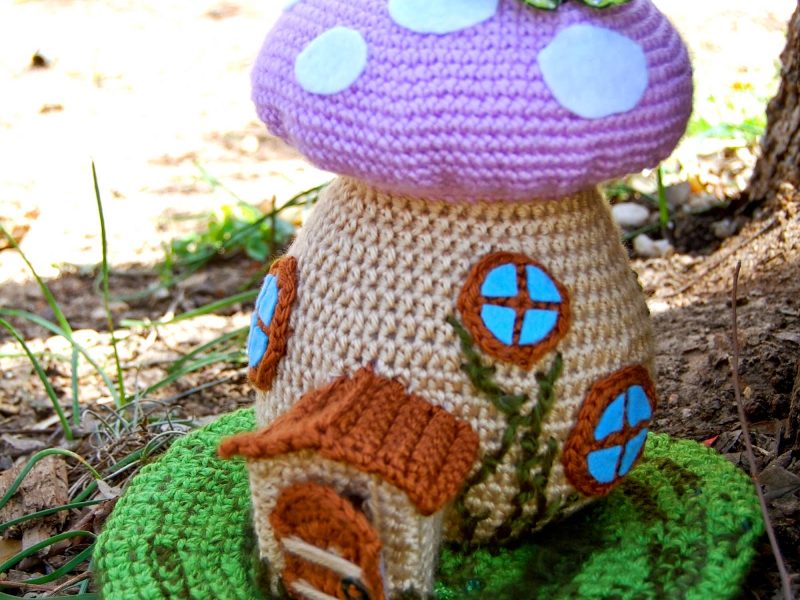 Spring Fairy House – Free Crochet Pattern