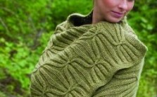 Quilt and Cable Blanket – Free Knitting Pattern