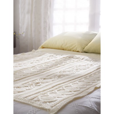 free cable afghan pattern