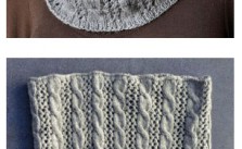 Cables ‘n Lace Cowl – Free Knitting Pattern