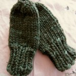 Chunky Baby Mittens with No Thumb Free Knitting Pattern