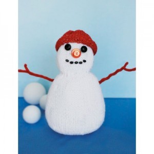 Classic Snowman Free Knitting Pattern